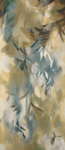 Dekor Flower Falls im XXL Format 120x278cm